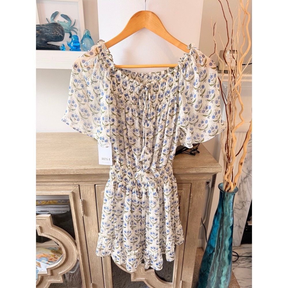 Misa Los Angeles Severine Dress Women‎ Blue XS